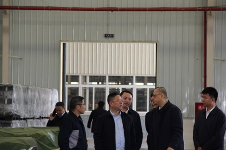 杨明率队光临绵阳Z6官网公司调研领导工作